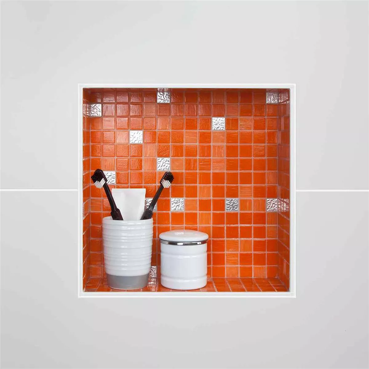 Schlüter NLT-BR Nischen Set RGB LED-Beleuchtung Steuerbar 30,5x30,5x0,89 Cm 7 Schlüter NLT-BR Nischen Set RGB LED-Beleuchtung Steuerbar 30,5x30,5x0,89 Cm – Bild 5