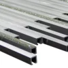 Aluminium Metall Mosaik Fliesen Bilbao Stripes Silber -Mosafil Shop aluminium metall mosaik bilbao glitter mix silber 01 png 84b3