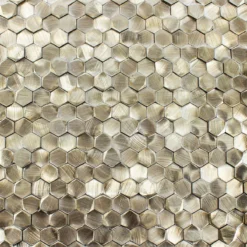 Aluminium Metall Mosaik Fliesen McAllen Gold -Mosafil Shop aluminium metall mosaik fliesen mcallen gold 3 80