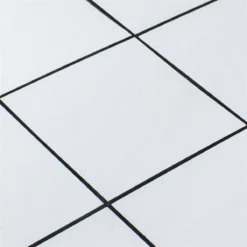 Alternative view of Aluminium Mosaik Fliesen Lenora Selbstklebend Weiß