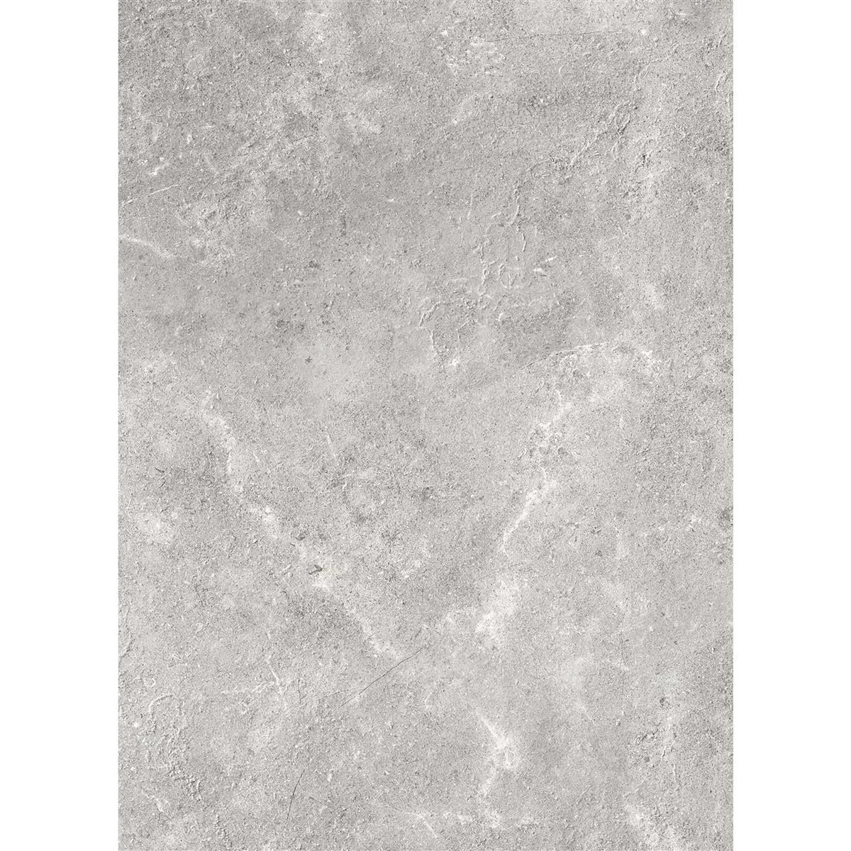 Bodenfliese Bangui Steinoptik 60x120cm Silber 3 Bodenfliese Bangui Steinoptik 60x120cm Silber