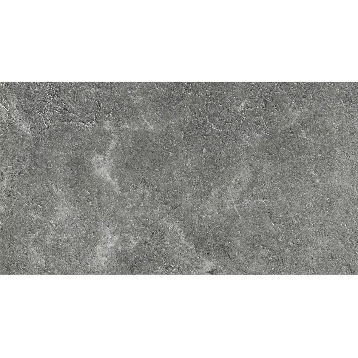 Bodenfliese Bangui Steinoptik Dunkelgrau 30x60cm 3 Bodenfliese Bangui Steinoptik Dunkelgrau 30x60cm