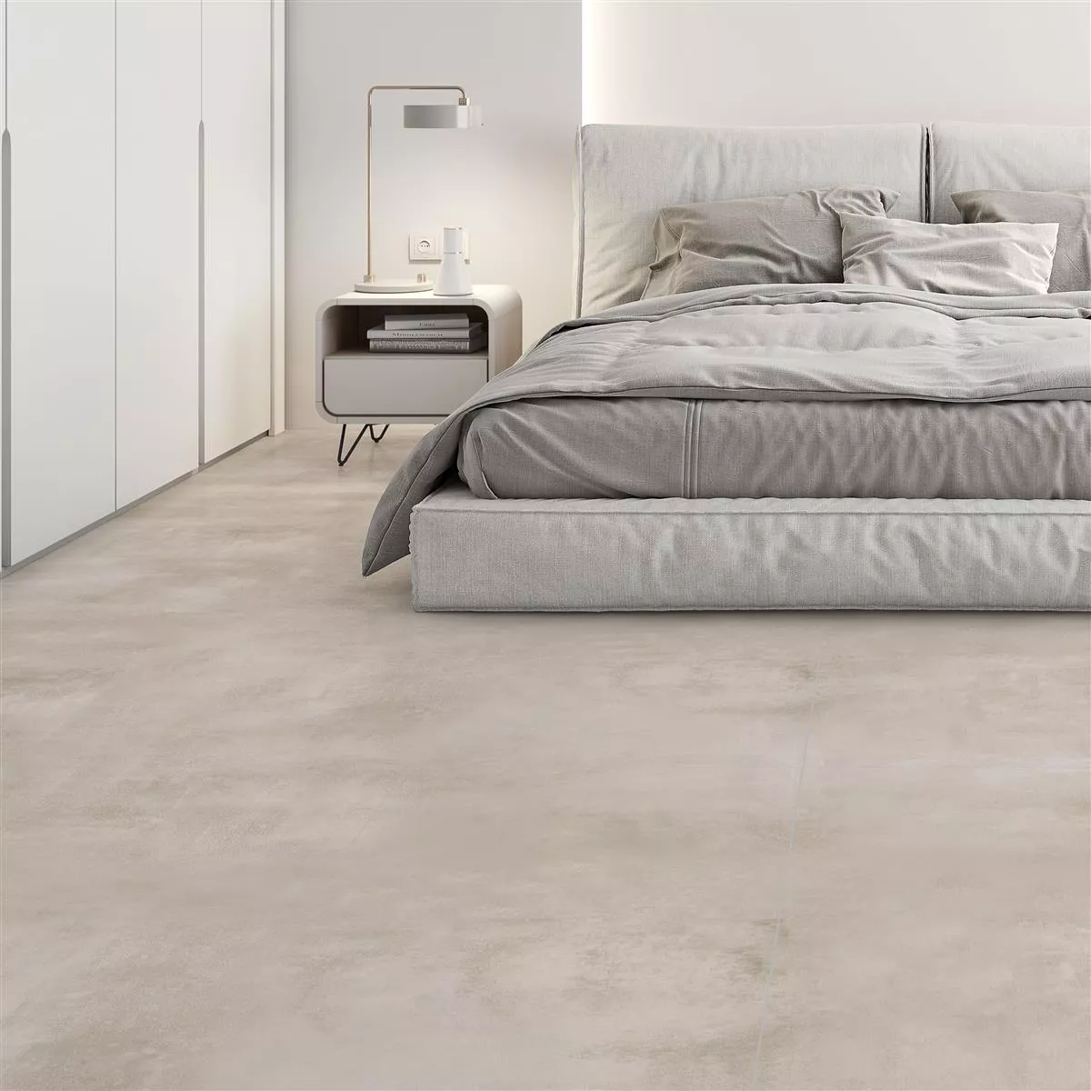 Bodenfliese Castlebrook Steinoptik Creme 60x60cm 7 Bodenfliese Castlebrook Steinoptik Creme 60x60cm – Bild 5