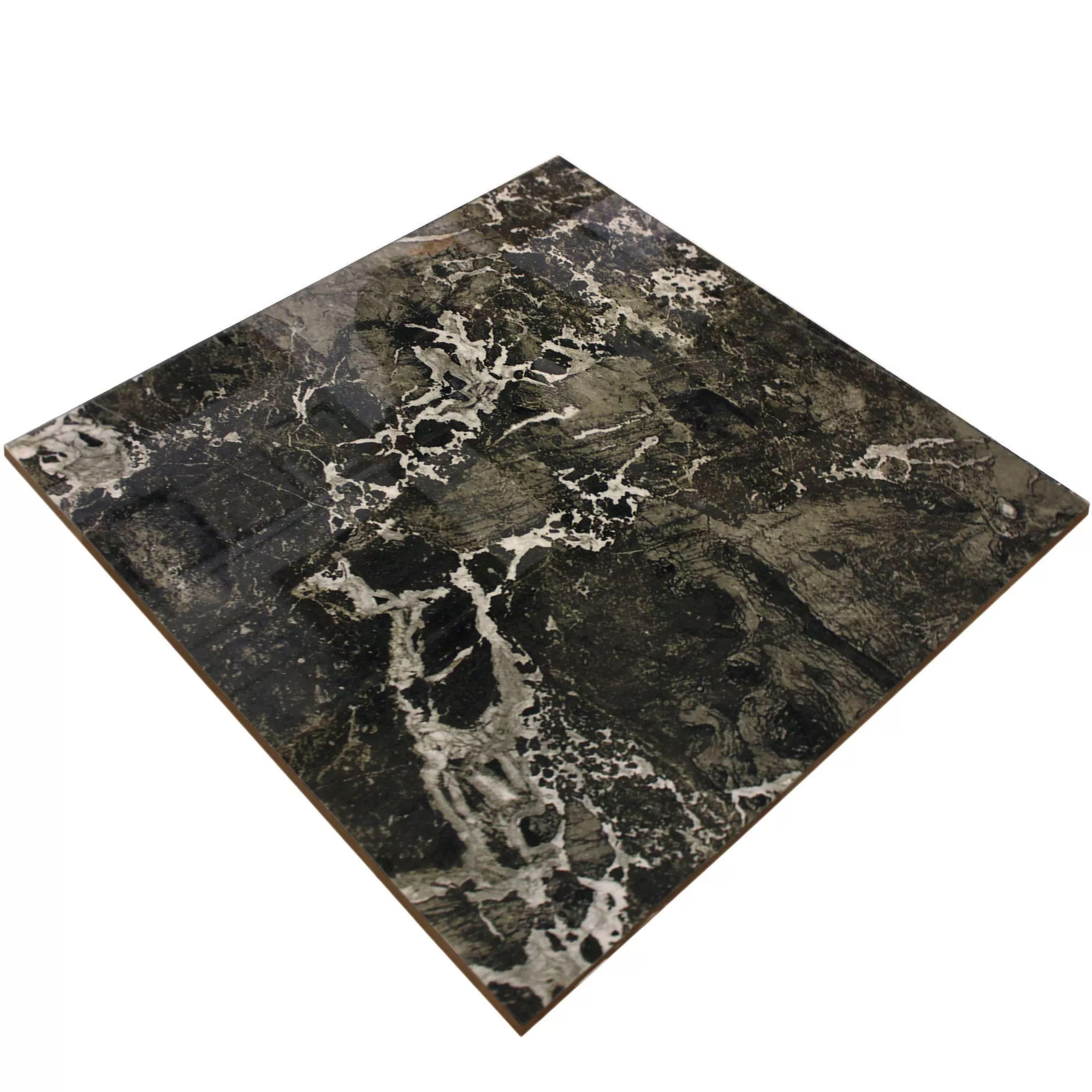 Bodenfliese Jupiter Marmoroptik Schwarz Poliert 80x80cm 4 Bodenfliese Jupiter Marmoroptik Schwarz Poliert 80x80cm – Bild 2