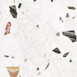 Bodenfliese Moderno 66x66cm Weiß Bunt