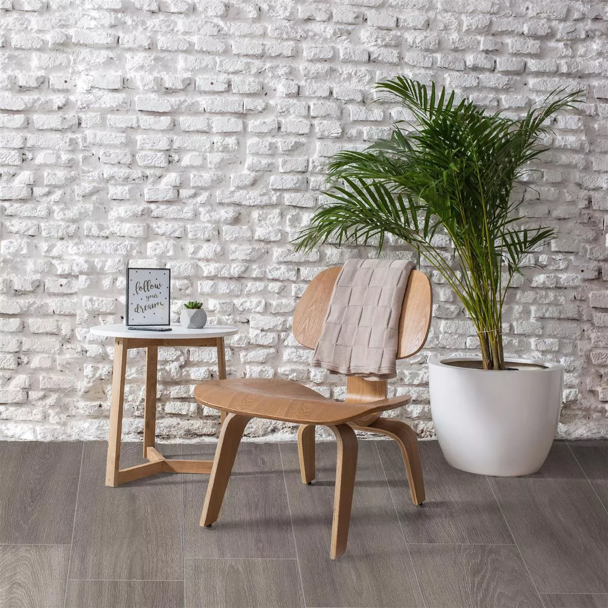 Bodenfliese Regina Holzoptik 20x120cm Silber 7 Bodenfliese Regina Holzoptik 20x120cm Silber – Bild 5