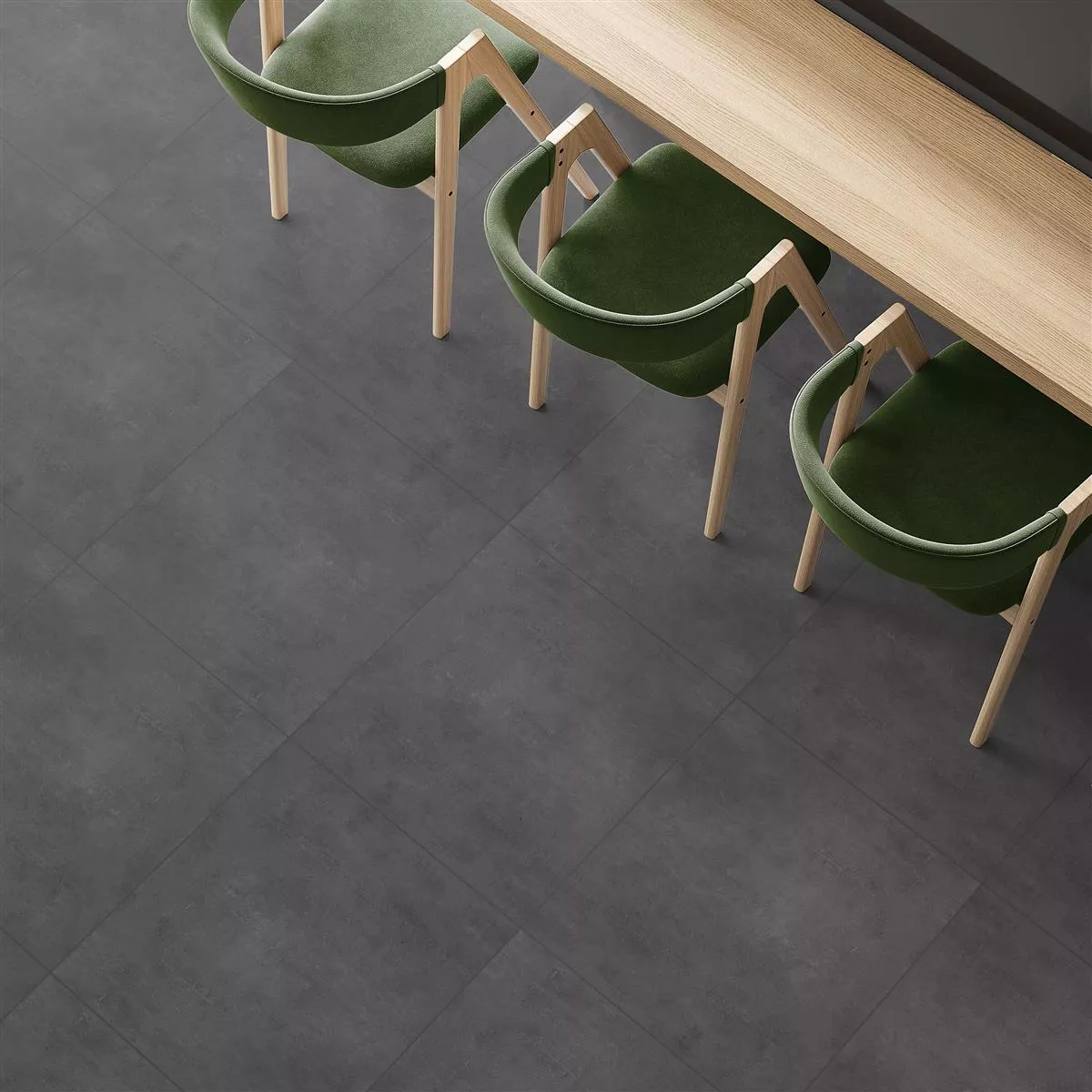 Bodenfliesen Assos Betonoptik R10/B Anthrazit 60x60cm 6 Bodenfliesen Assos Betonoptik R10/B Anthrazit 60x60cm – Bild 4