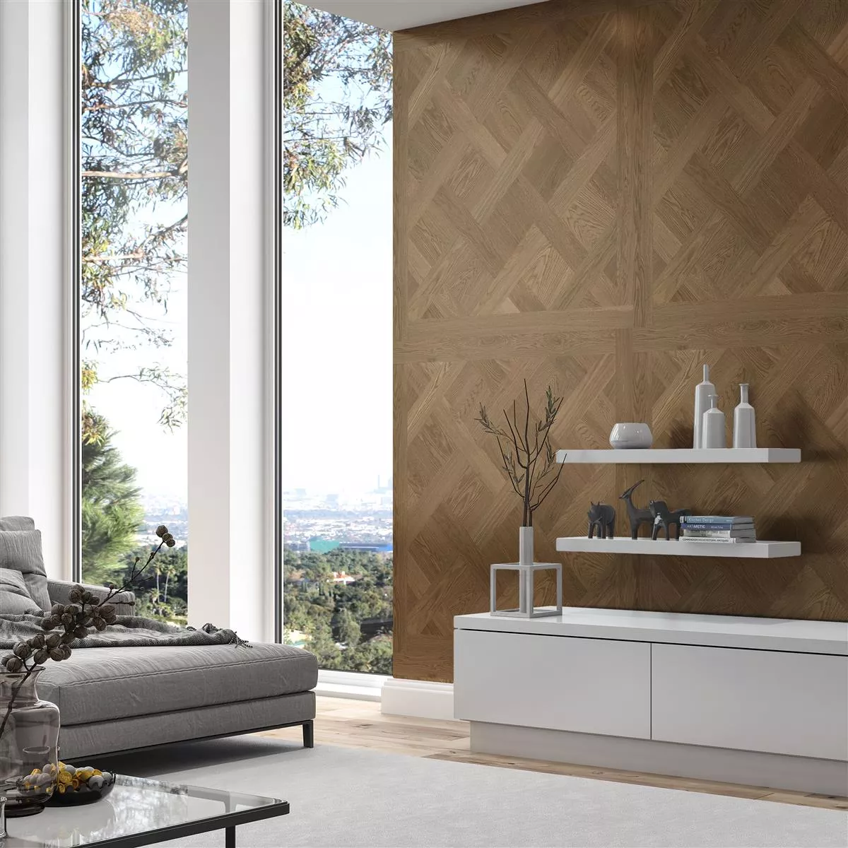 Bodenfliesen Holzoptik Lavrio Dunkelbraun 120x120cm 7 Bodenfliesen Holzoptik Lavrio Dunkelbraun 120x120cm – Bild 5