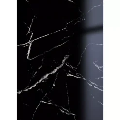 Bodenfliesen Louisburg Statuario Poliert Schwarz 60x120cm