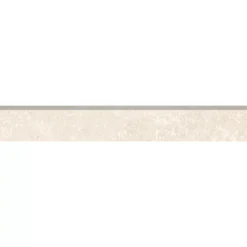Bodenfliesen Pangea Marmoroptik Matt Cream Sockel 7x120cm