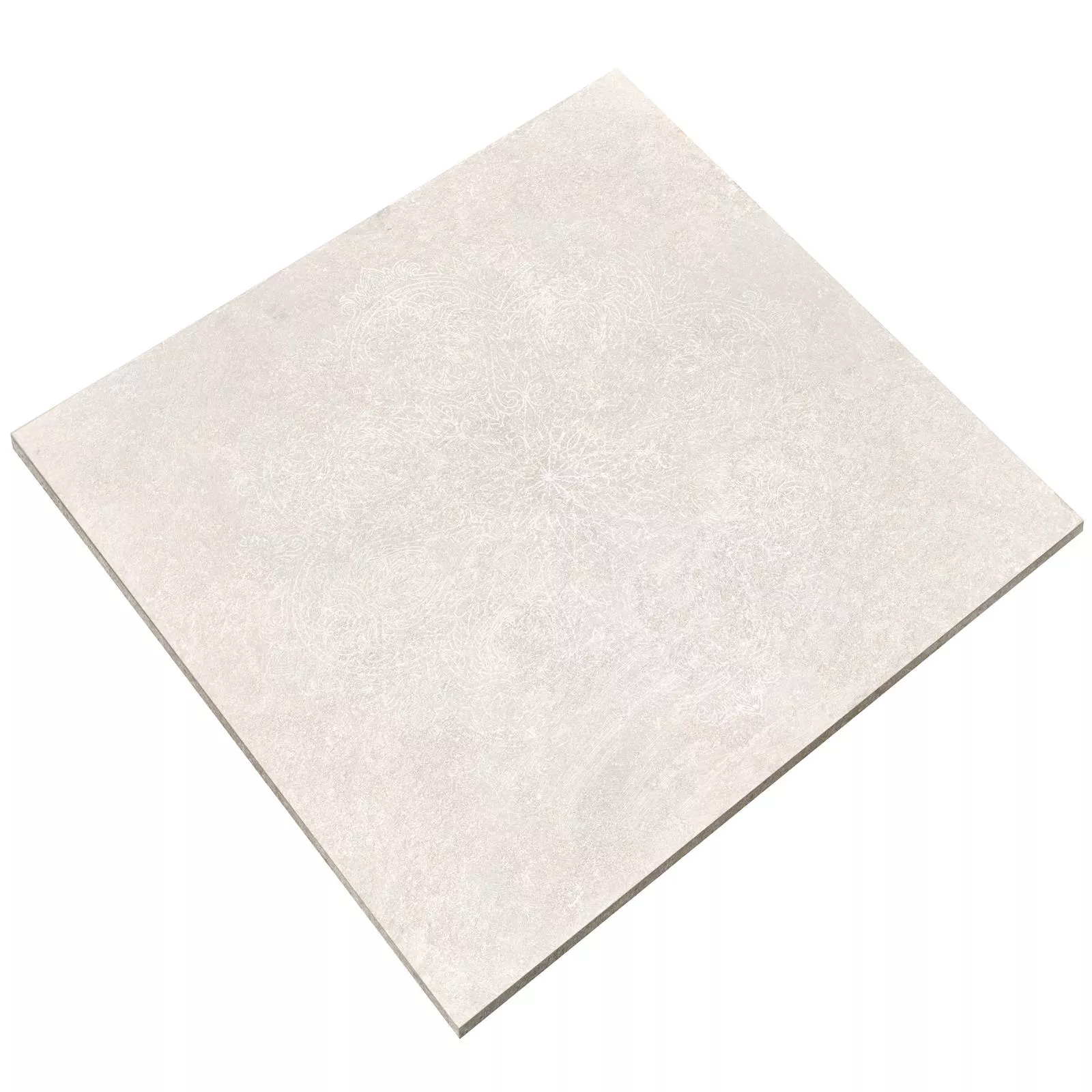 Bodenfliesen Steinoptik Horizon Beige Dekor Mandala 4 Bodenfliesen Steinoptik Horizon Beige Dekor Mandala – Bild 2