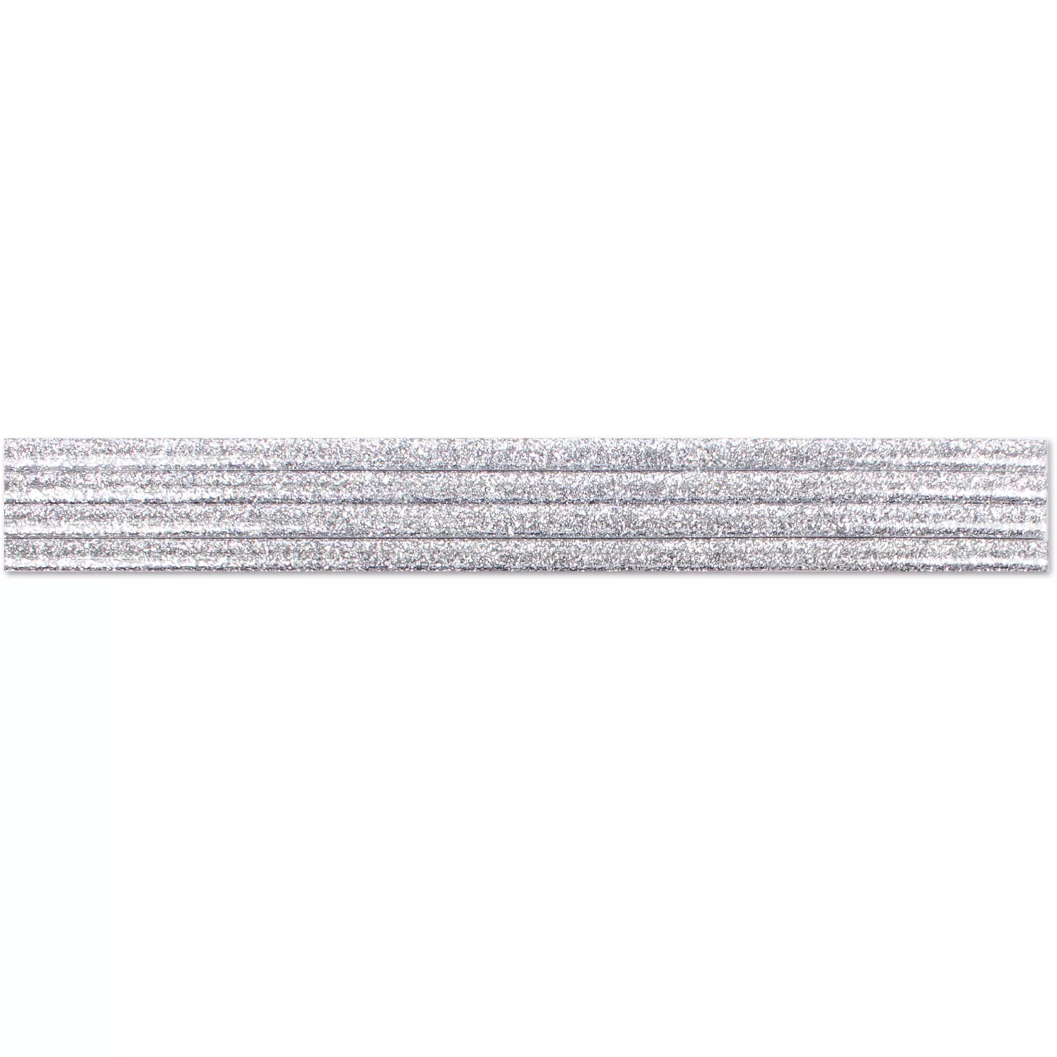 Bordüre Misrata Silber Glitzer 4er Pack 4 Bordüre Misrata Silber Glitzer 4er Pack – Bild 2