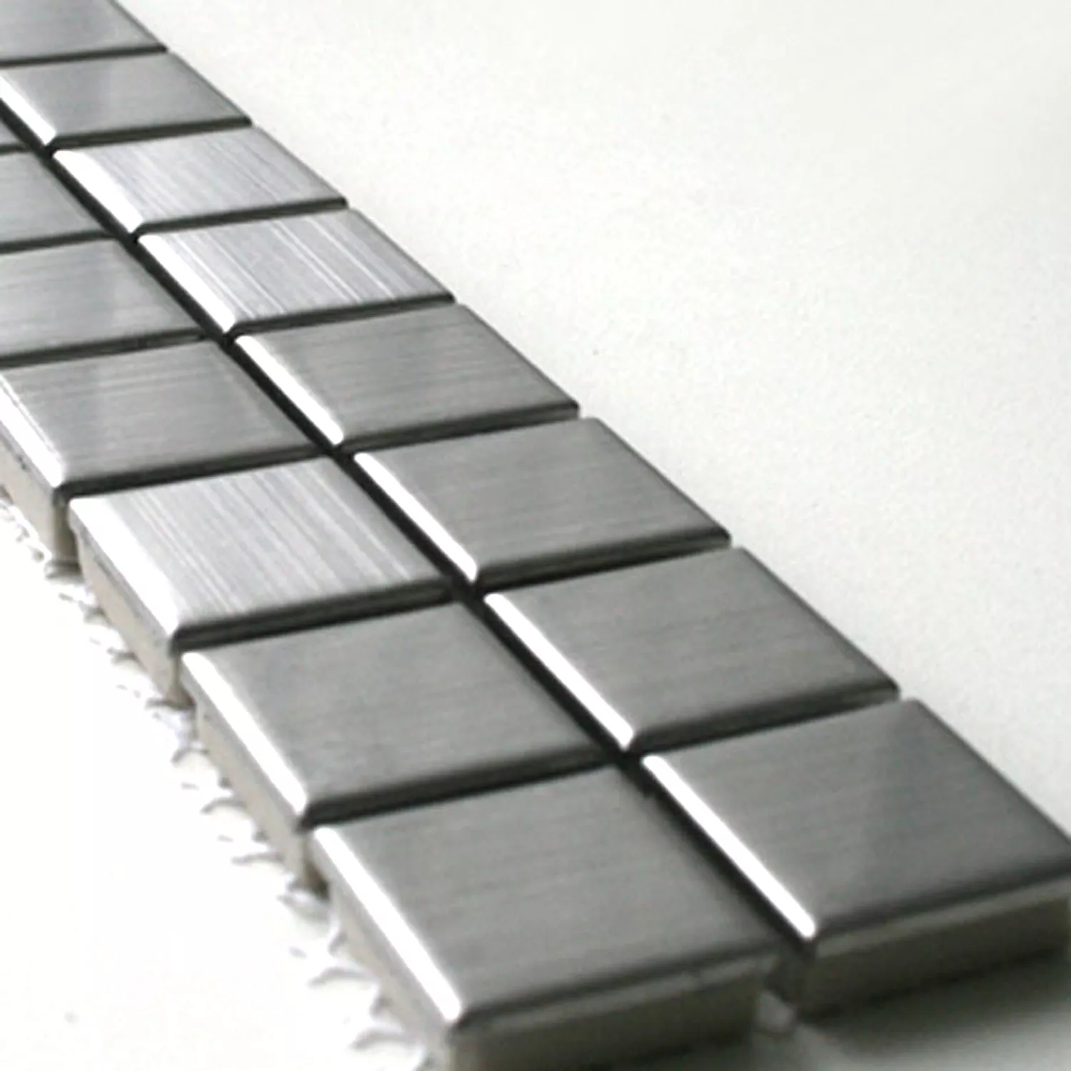 Edelstahl Bordüre 23x23x8mm 4 Edelstahl Bordüre 23x23x8mm – Bild 2