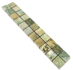 Feinsteinzeug Fliesen Bordüre Helena 25x25mm