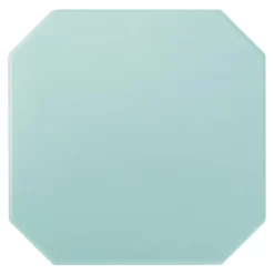 Feinsteinzeug Fliesen Genexia Uni Türkis Octagon 20x20cm