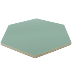 Feinsteinzeug Fliesen Modena Hexagon Uni Türkis -Mosafil Shop feinsteinzeug fliesen modena hexagon uni tuerkis 2 38
