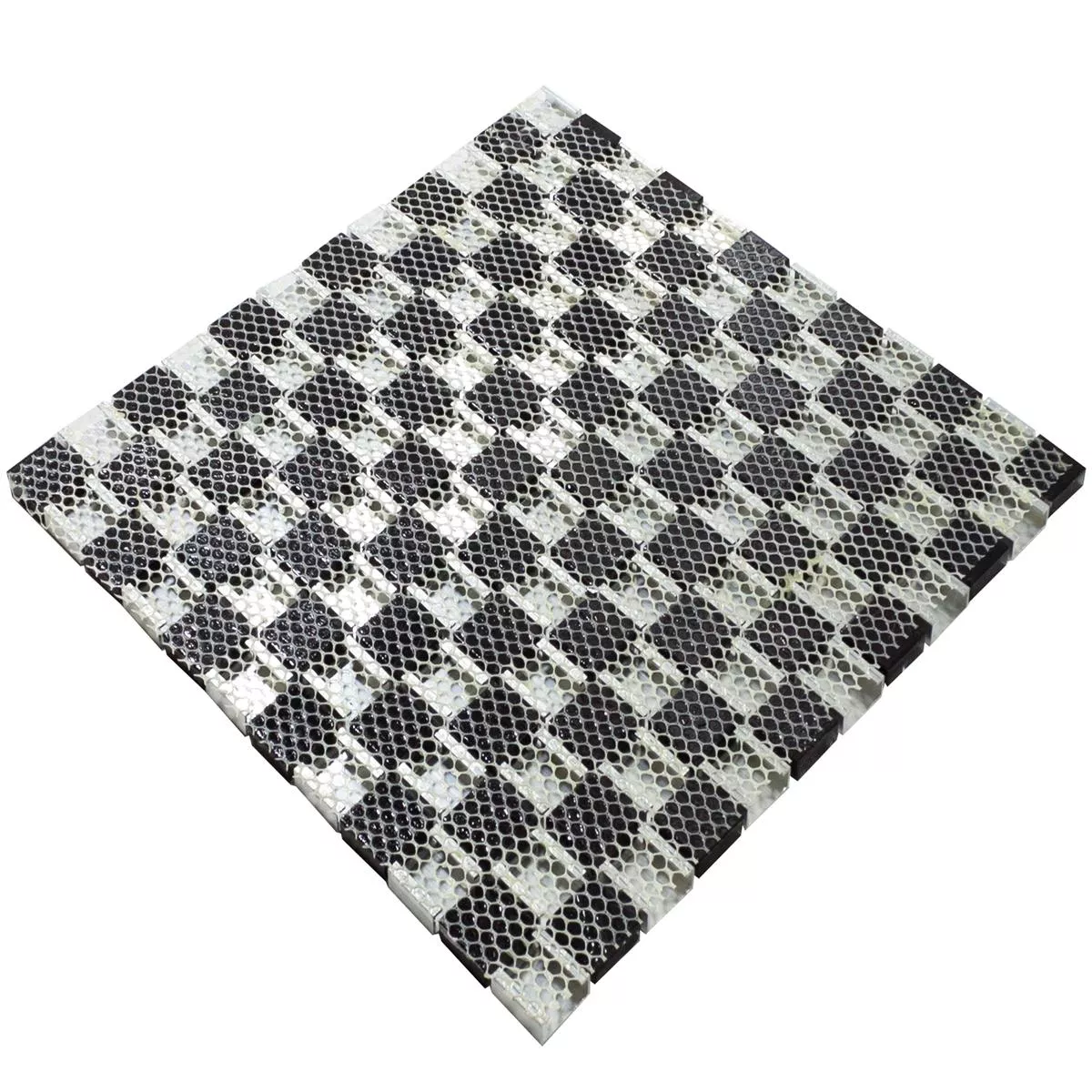 Glas Aluminium Mosaik Fliesen Eldorien Kupfer-Grau 7 Glas Aluminium Mosaik Fliesen Eldorien Kupfer-Grau – Bild 5