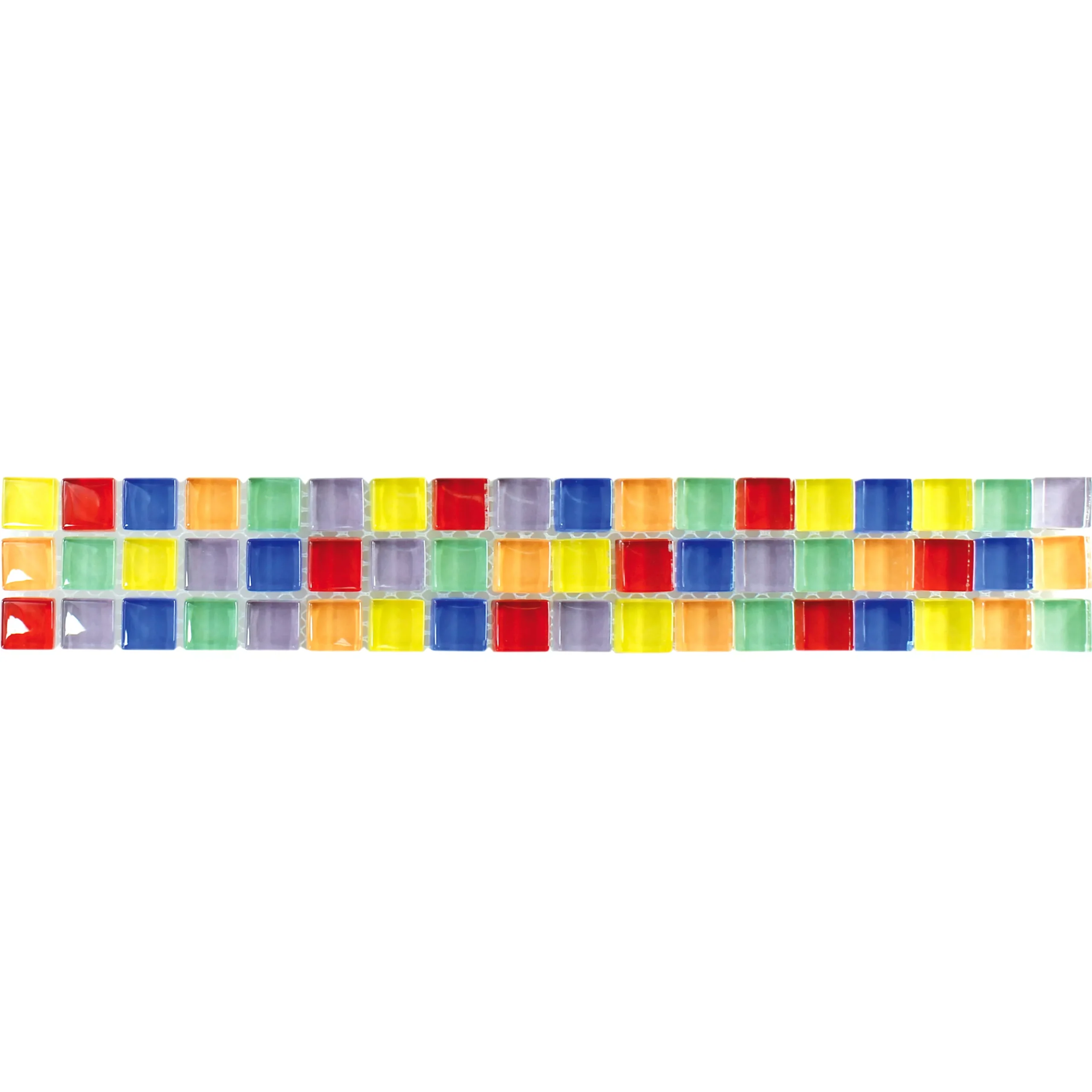 Glas Bordüre Leesburg Bunt Mix 4 Glas Bordüre Leesburg Bunt Mix – Bild 2