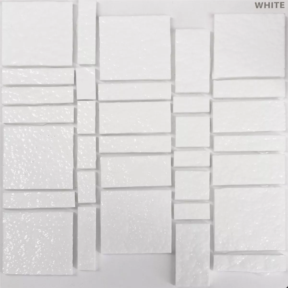 Glas Fliesen Trend Recycling Mosaik Liberty White 5 Glas Fliesen Trend Recycling Mosaik Liberty White – Bild 3
