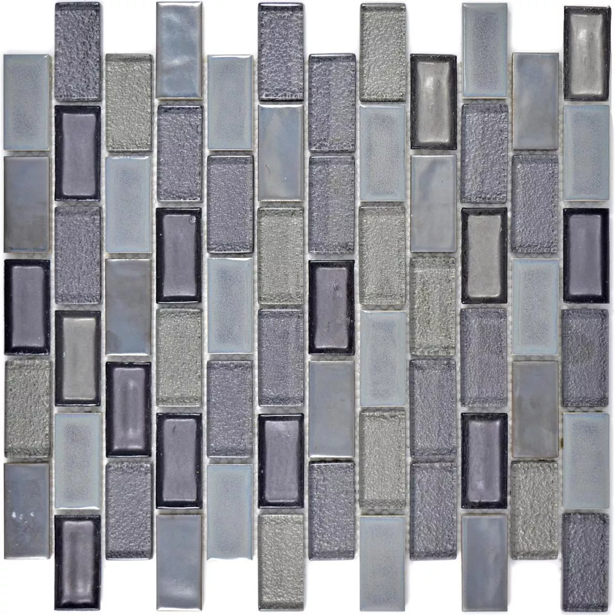 Glas Keramik Mosaikfliesen Mirasol Altgrau 6 Glas Keramik Mosaikfliesen Mirasol Altgrau – Bild 4