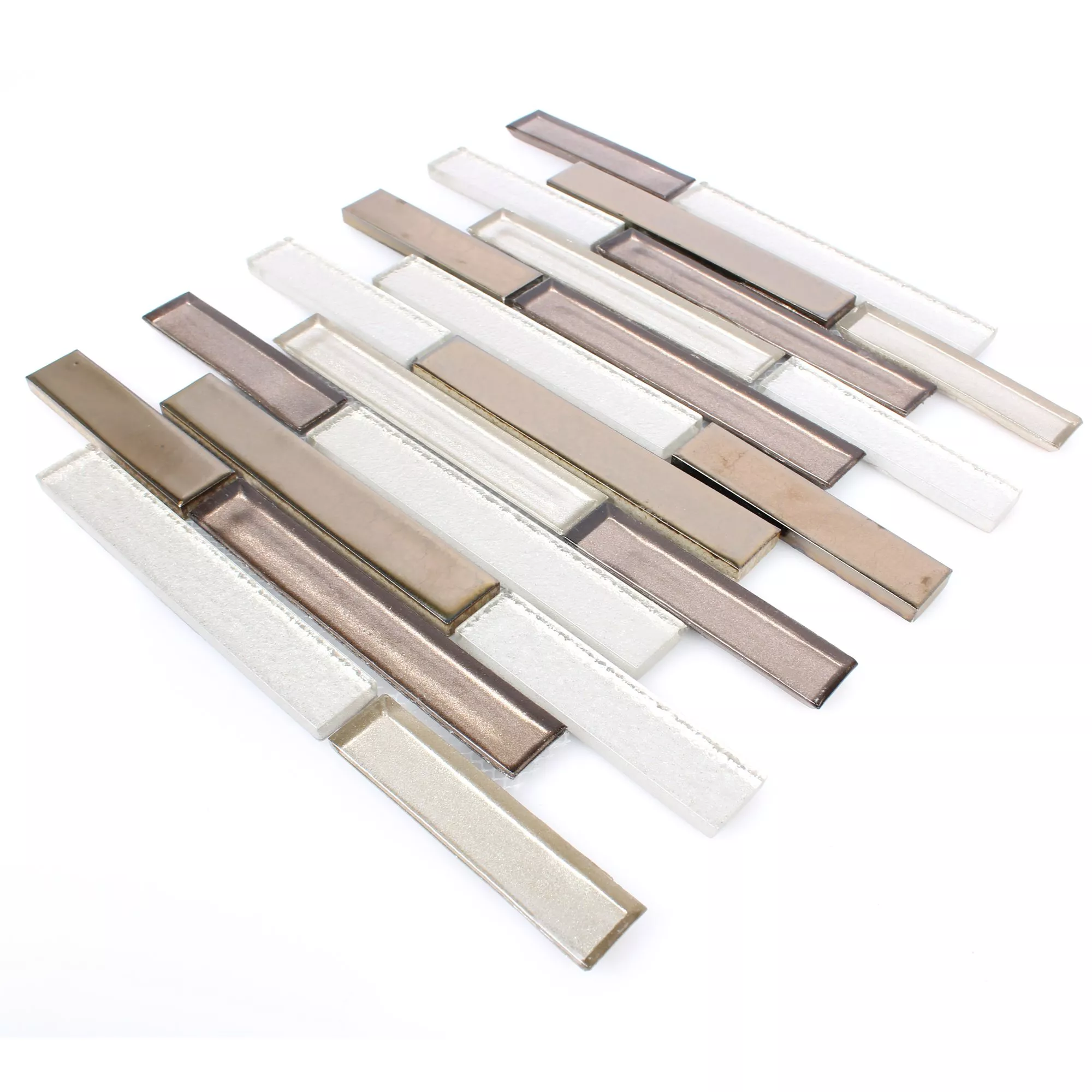 Glas Keramik Mosaikfliesen Permoser Kupfer Weiss 4 Glas Keramik Mosaikfliesen Permoser Kupfer Weiss – Bild 2