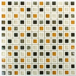 Glas Kunststoff Mosaik Anatolia Braun -Mosafil Shop glas kunststoff mosaik anatolia braun 4 12