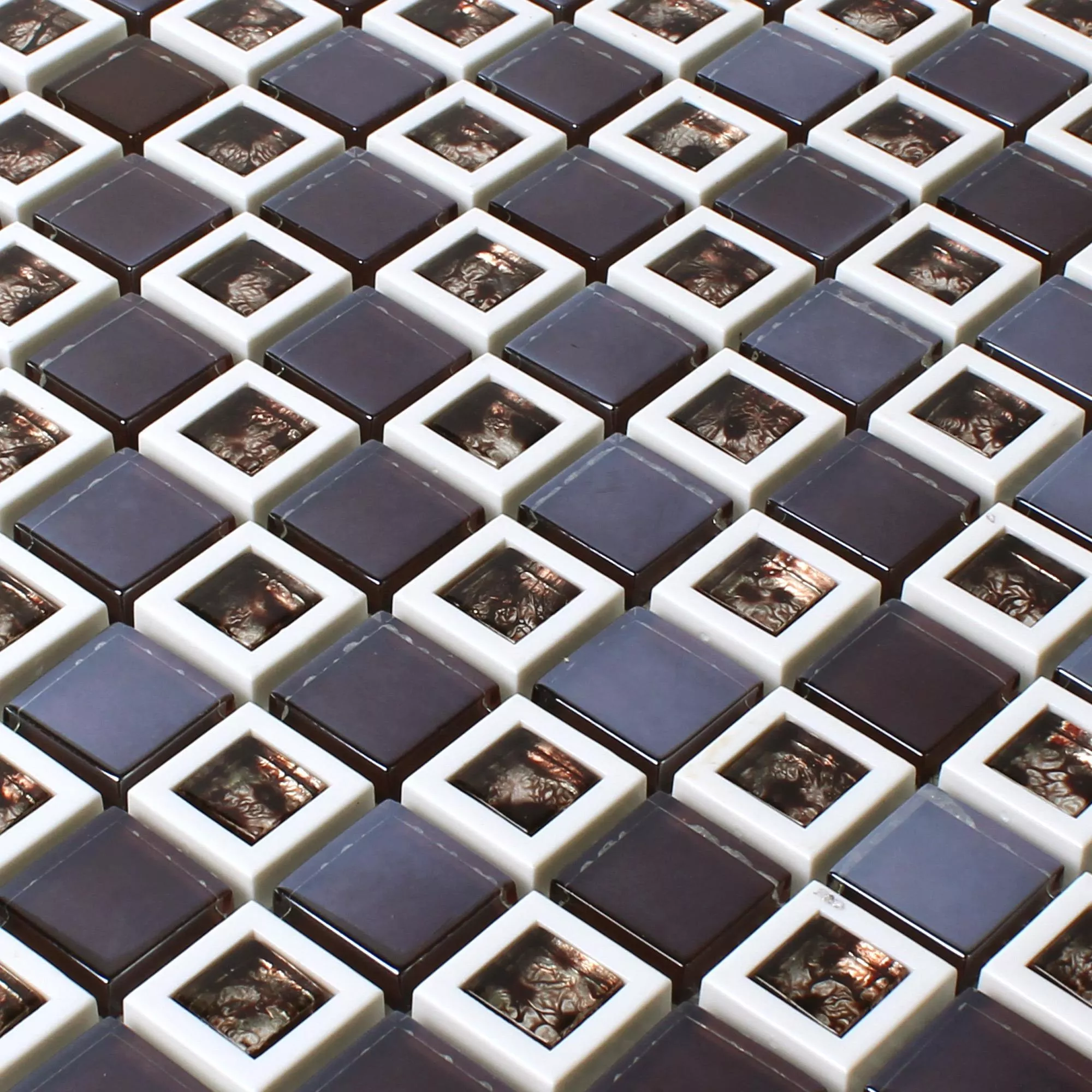Glas Kunststoff Mosaik Anatolia Schwarz 4 Glas Kunststoff Mosaik Anatolia Schwarz – Bild 2