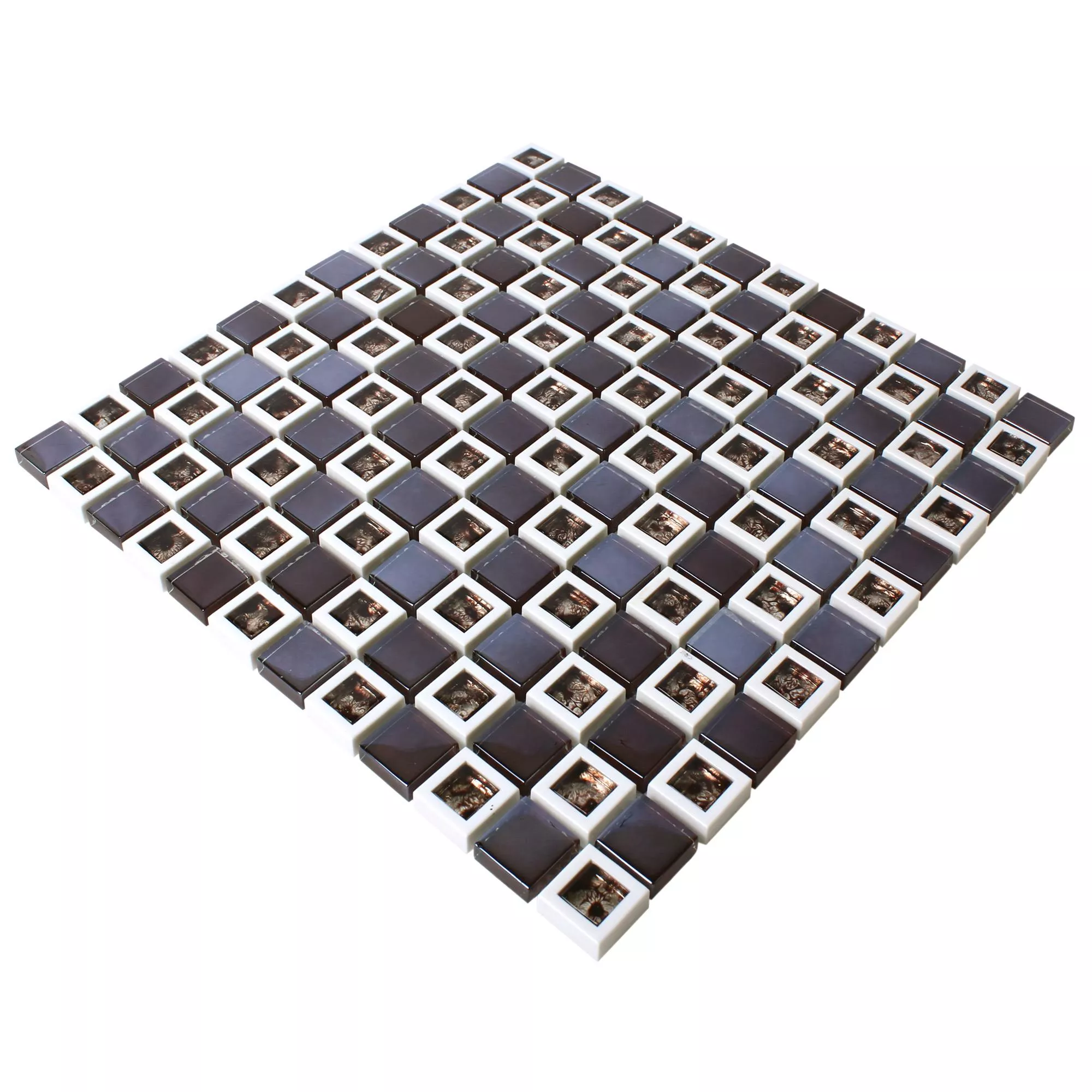 Glas Kunststoff Mosaik Anatolia Schwarz 5 Glas Kunststoff Mosaik Anatolia Schwarz – Bild 3