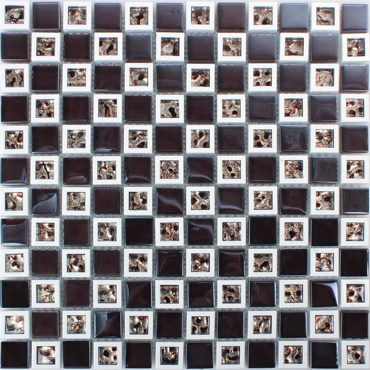 Glas Kunststoff Mosaik Anatolia Schwarz 6 Glas Kunststoff Mosaik Anatolia Schwarz – Bild 4