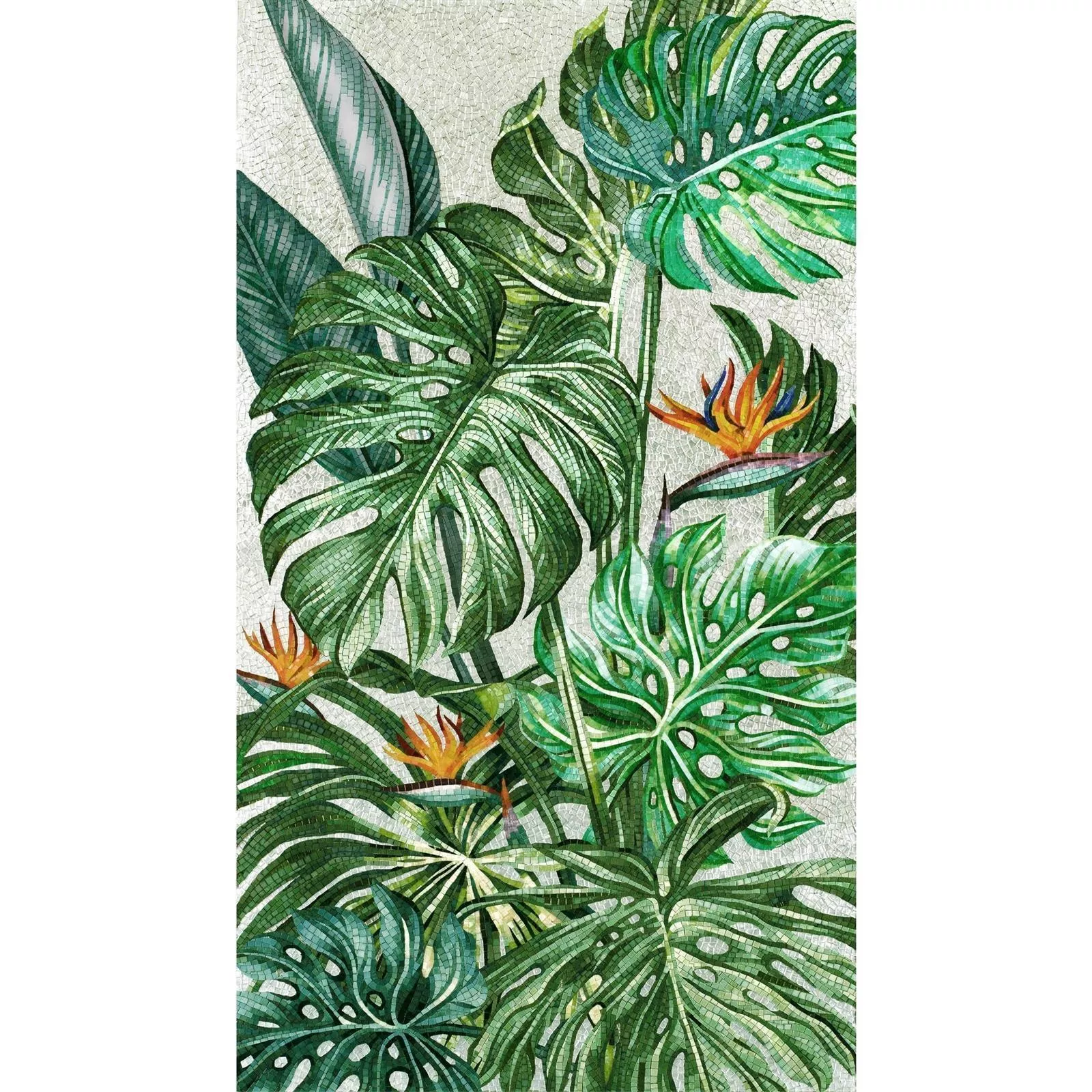 Glas Mosaik Bild Greenenergy 130x240cm 3 Glas Mosaik Bild Greenenergy 130x240cm