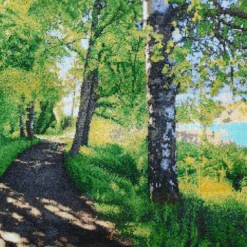 Glas Mosaik Bild Springlane 130x240cm