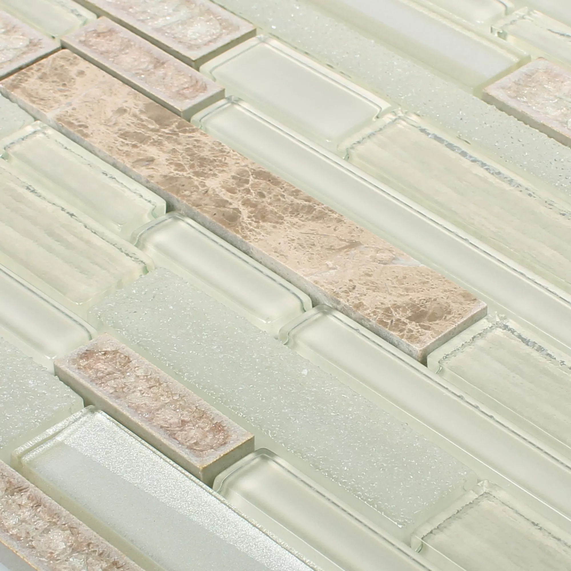 Glas Naturstein Keramik Mosaik Kozan Beige 4 Glas Naturstein Keramik Mosaik Kozan Beige – Bild 2