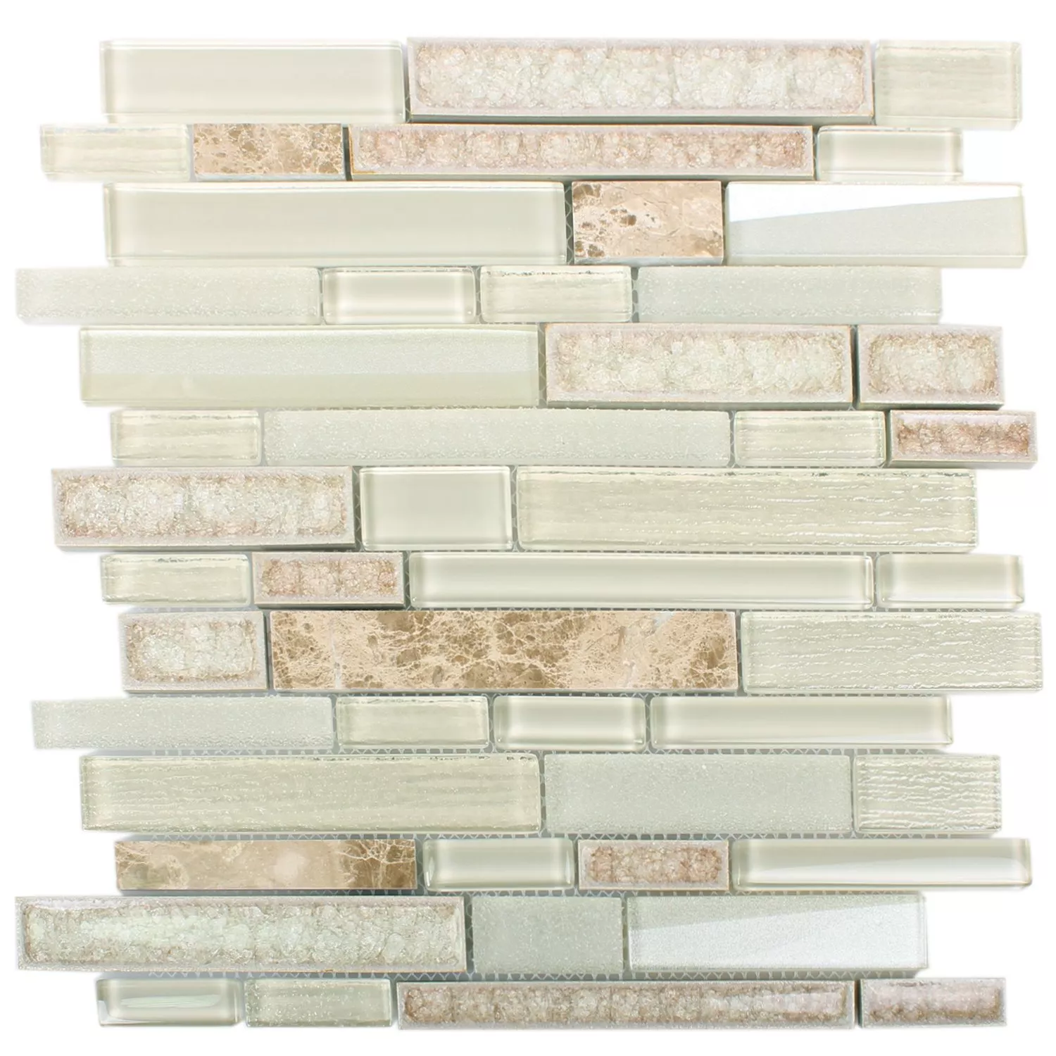 Glas Naturstein Keramik Mosaik Kozan Beige 6 Glas Naturstein Keramik Mosaik Kozan Beige – Bild 4