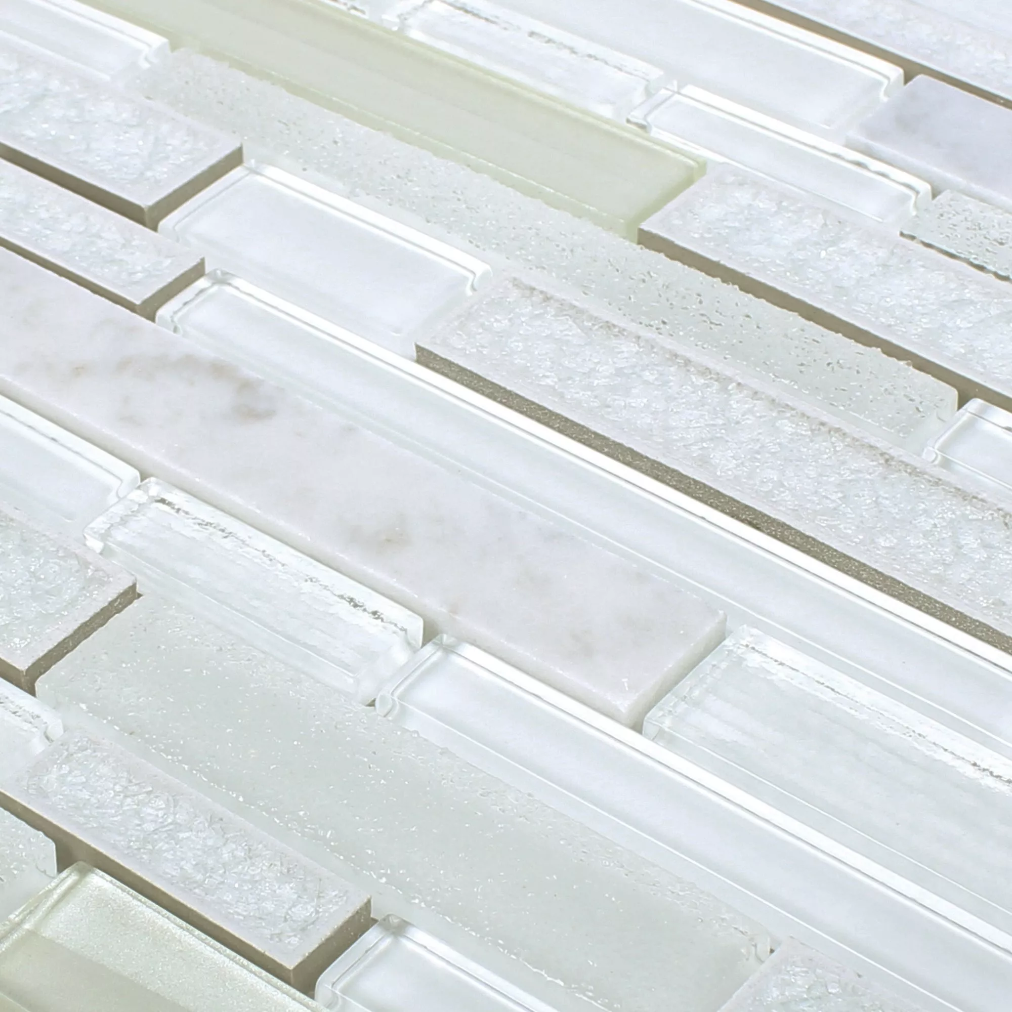 Glas Naturstein Keramik Mosaik Kozan Weiss 4 Glas Naturstein Keramik Mosaik Kozan Weiss – Bild 2