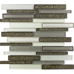 Glas Naturstein Mosaik Crystal Springs Brick Grau 12 Glas Naturstein Mosaik Crystal Springs Brick Grau -Mosafil Shop glas naturstein mosaik crystal springs brick grau 4 65