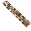 Glas Naturstein Mosaikbordüre Gabon Braun 2 Glas Naturstein Mosaikbordüre Gabon Braun -Mosafil Shop glas naturstein mosaikborduere gabon braun 1 77