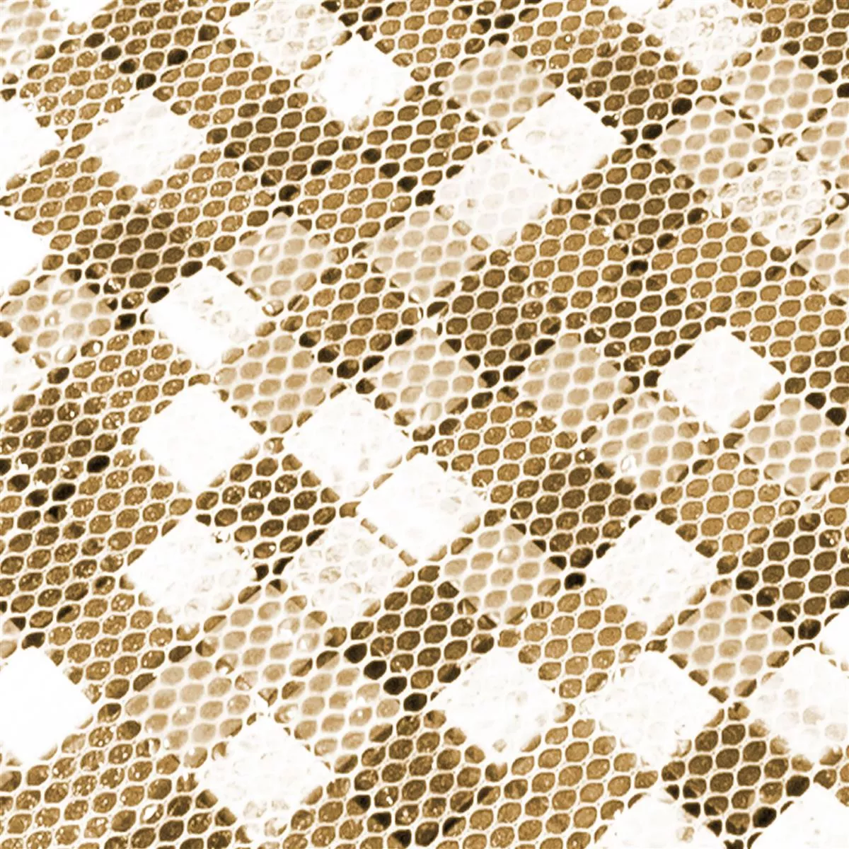Glas Marmor Mosaikfliesen Majestic Braun Gold 8 Glas Marmor Mosaikfliesen Majestic Braun Gold – Bild 6