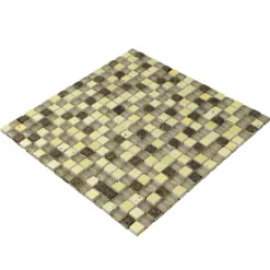 Glas Marmor Mosaikfliesen Majestic Silber Braun -Mosafil Shop glas naturstein mosaikfliesen majestic silber braun 3 jpg 2