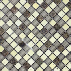 Glas Marmor Mosaikfliesen Majestic Silber Braun -Mosafil Shop glas naturstein mosaikfliesen majestic silber braun 8 jpg 7087