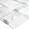 Glas Naturstein Mosaikfliesen Miya Weiß -Mosafil Shop glas naturstein mosaikfliesen miya weiss 1 67
