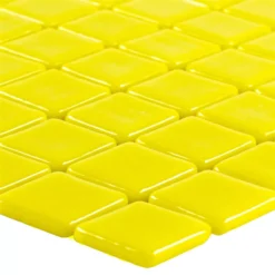 Glas Pool Schwimmbad Mosaik Pixley Gelb