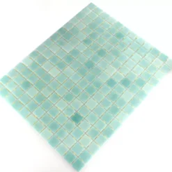 Glas Schwimmbad Pool Mosaik 25x25x4mm Türkis Mix -Mosafil Shop glas schwimmbad pool mosaik 25x25x4mm tuerkis mix 4 79