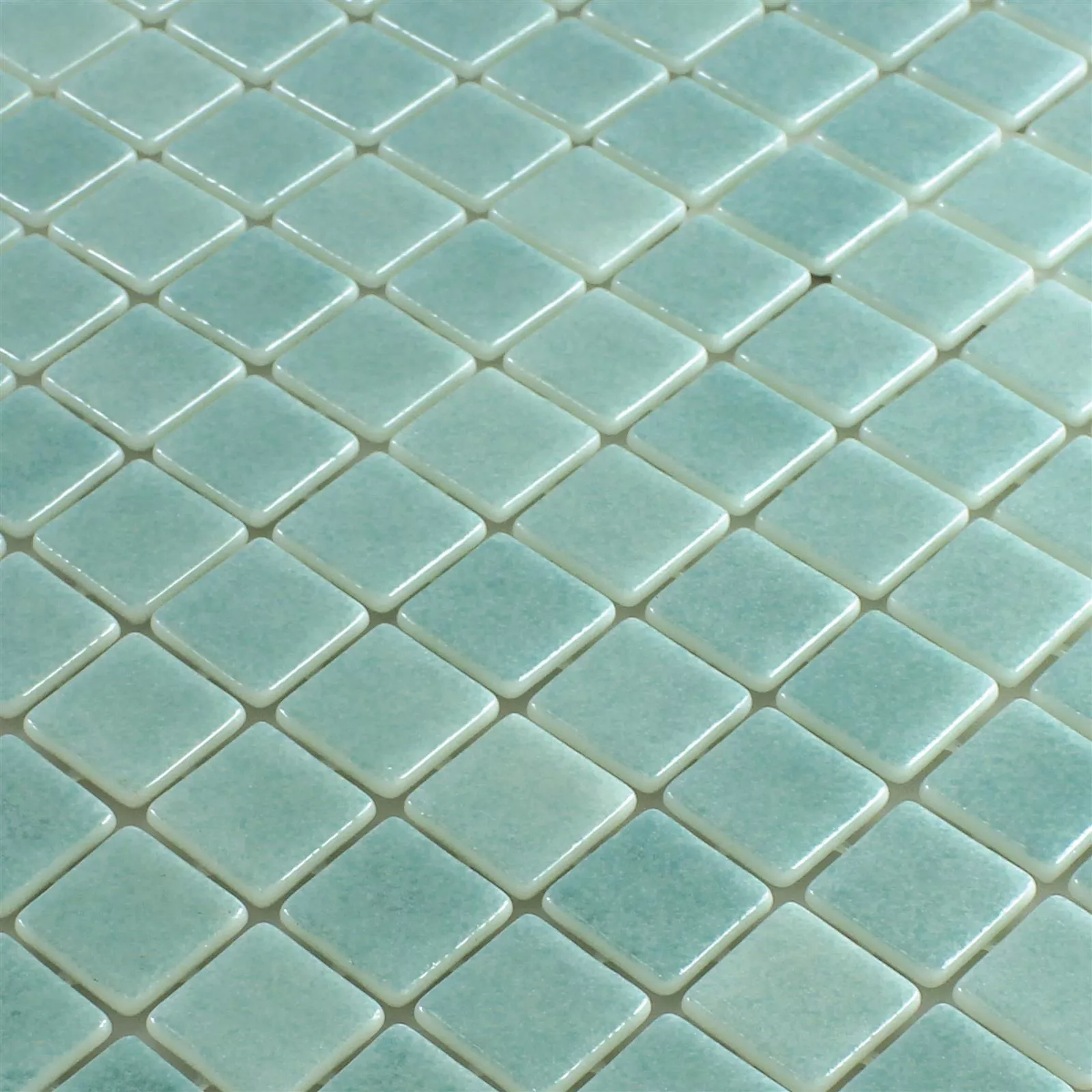 Glas Schwimmbad Pool Mosaik Antonio Türkis 4 Glas Schwimmbad Pool Mosaik Antonio Türkis – Bild 2