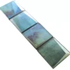 Glasbordüre Marion 3D Optik Blau -Mosafil Shop glasborduere marion 3d optik blau 1 7