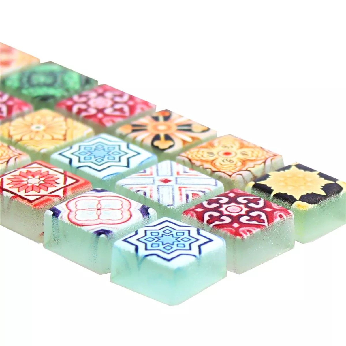 Glasbordüre Mentor Retro Optik Bunt 5 Glasbordüre Mentor Retro Optik Bunt – Bild 3