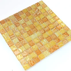 Glasmosaik 25x25x6mm Bernstein Beige Mix -Mosafil Shop glasmosaik 25x25x6mm bernstein beige mix 3 84