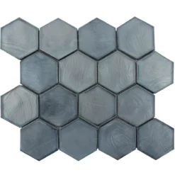 Glasmosaik Fliesen Andalucia Hexagon Schwarz 12 Glasmosaik Fliesen Andalucia Hexagon Schwarz -Mosafil Shop glasmosaik fliesen andalucia hexagon schwarz 4 93