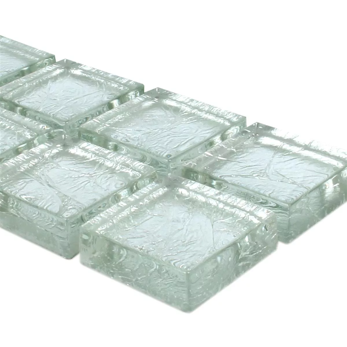 Glasmosaik Fliesen Bordüre Frederick Silber Q23 5 Glasmosaik Fliesen Bordüre Frederick Silber Q23 – Bild 3