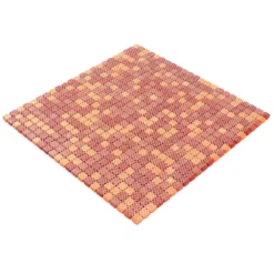 Glasmosaik Fliesen Delight Rot-Orange Mix -Mosafil Shop glasmosaik fliesen delight rot orange mix 5 34
