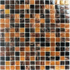 Glasmosaik Fliesen Goldstar Braun Mix 10 Glasmosaik Fliesen Goldstar Braun Mix -Mosafil Shop glasmosaik fliesen goldstar braun mix 4 25